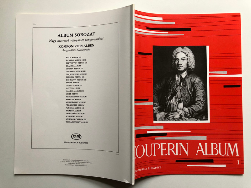 Couperin Album for Piano (Z. 7377) (CouperinAlbum)