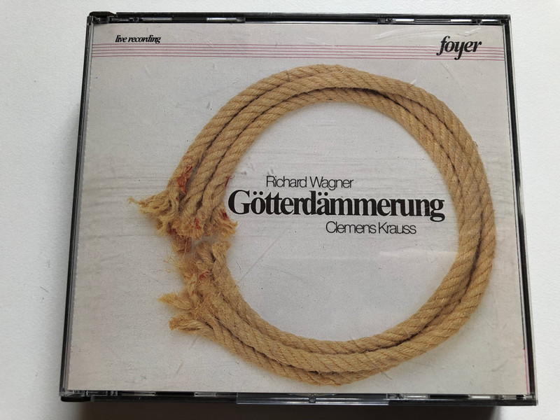 Richard Wagner: Der Ring Des Nibelungen - Clemens Krauss / Foyer 15x Audio CD, Box Set 1987 / 15-CF 2011
