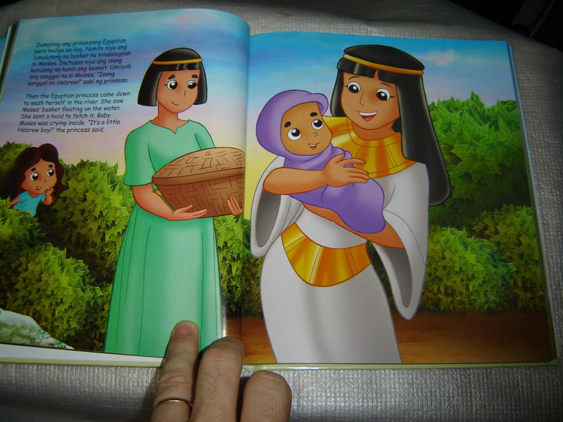 Mga Bata sa Bibliya / Children in the Bible, Tagalog-English Bilingual Edition / Tagalog-English Language