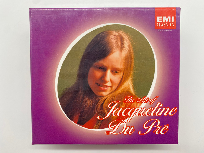 The Art of Jacqueline Du Pré – Complete Recordings | 18 CD Box Set (TOCE-9267-84)