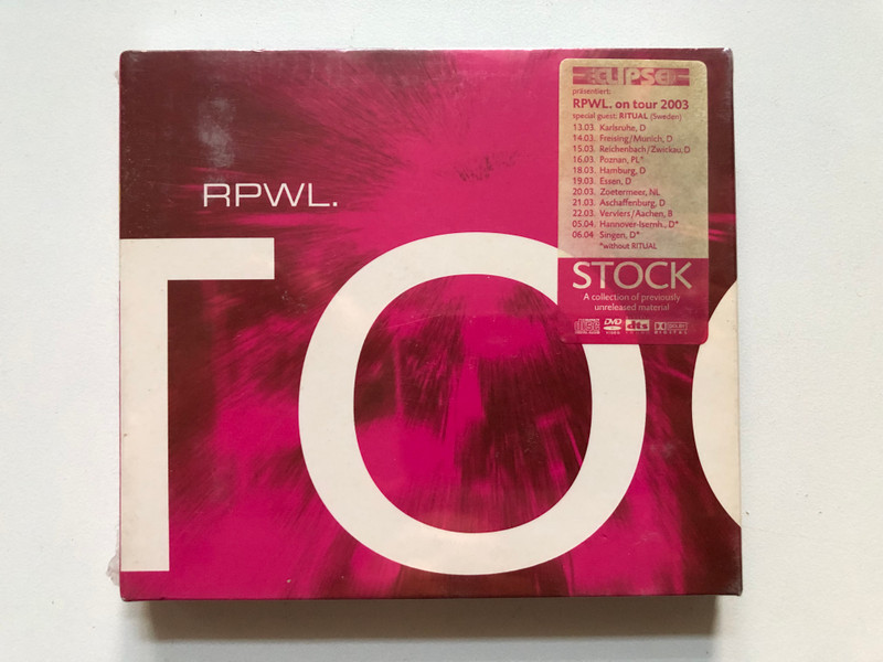 RPWL. – Stock / Inside Out Music Audio CD + DVD CD 2003 / 693723655123