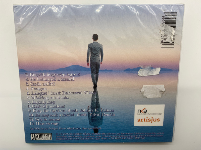 Racz Gergo - Ha behunyod a szemed / Schubert Music Publishing Audio CD 2015 / SMP-1521