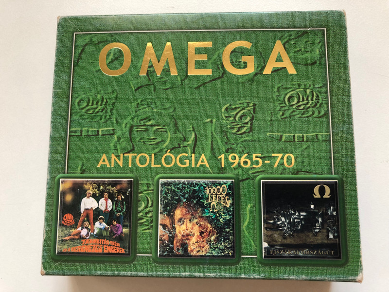 Omega – Antológia 1965-70 / Hungaroton 3x Audio CD, Box Set / HCD 87629