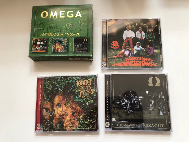 Omega – Antológia 1965-70 / Hungaroton 3x Audio CD, Box Set / HCD 87629