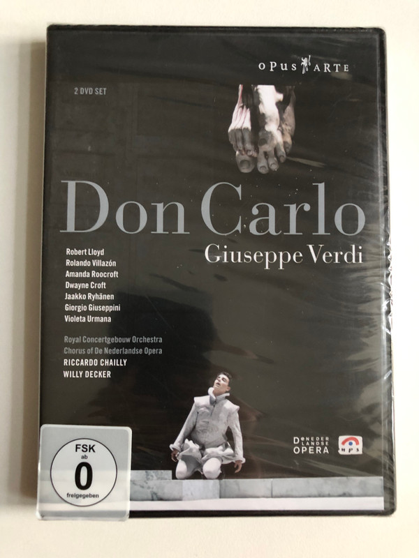 Giuseppe Verdi - Don Carlo: Royal Concertgebouw Orchestra 2 DVD Set (809478009337)