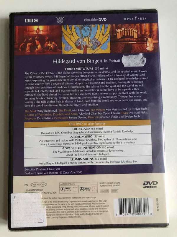 Hildegard von Bingen: In Portrait - Ordo Virtutum (Double DVD Set) (809478000648)