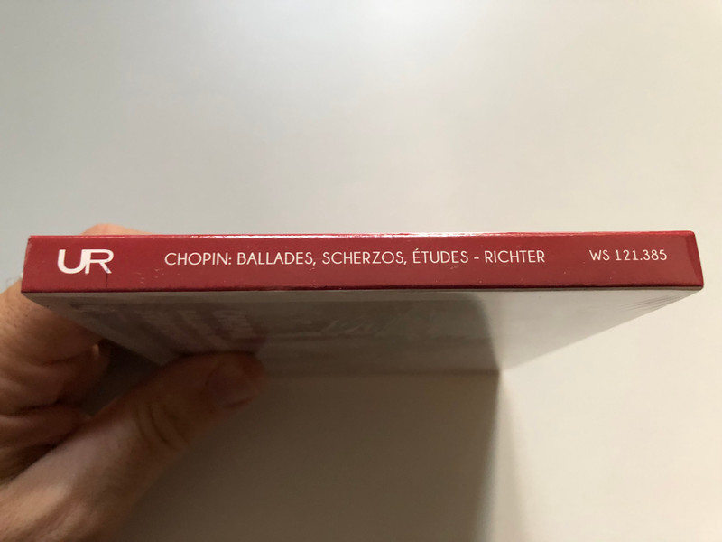 Chopin: Ballades, Scherzos, Etudes - Sviatoslav Richter / Urania Records 2x Auido CD 2020 / WS 121.385