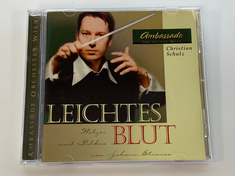 Christian Schulz, Ambassade Orchester Wien – Leichtes Blut Walzer Und Polkas Von Johann Strauss / Buchmann & Kaspar Records Audio CD 1999