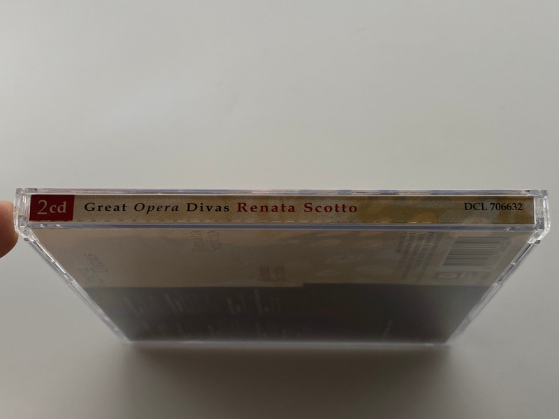 Renata Scotto – Great Opera Divas: Rossini, Bellini, Verdi, Leoncavallo, Puccini / Disky Classics 2x Audio CD 2000 / DCL 706632 