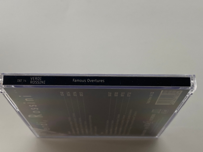 Verdi, Rossini - Famous Overtures / HDC Audio CD / INF 74