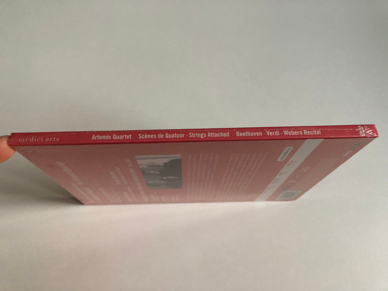 Artemis Quartet: Scènes de Quatuor & Strings Attached – Beethoven, Verdi, Webern Recital DVD (899132000619)