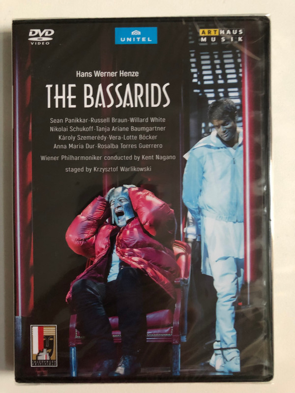 Hans Werner Henze - The Bassarids - Salzburg Festival 2018 DVD (4058407094128)