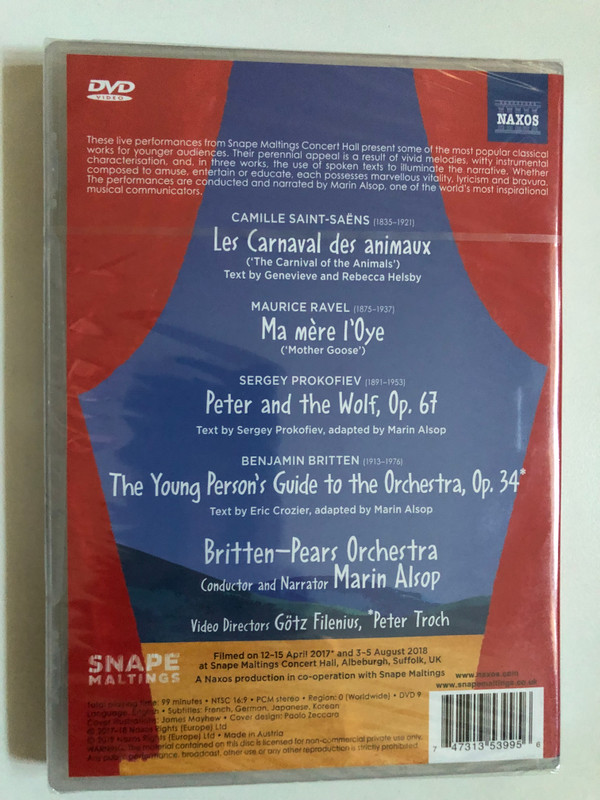 Enchanting Classics for Young Minds – Live from Snape Maltings DVD (747313539956)