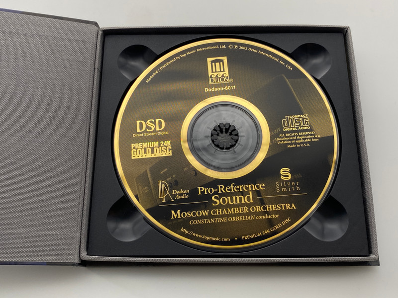 Pro-Reference Sound / Delson Audio CD 2002 / Dodson-8011