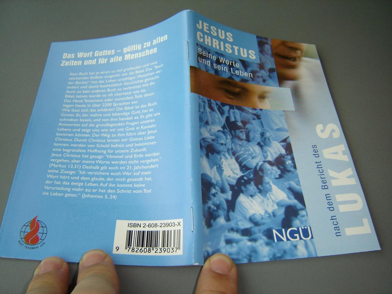 The Gospel of Luke in German Language / Gospel Booklet / Lukas-Evangelium: Neue Genfer Übersetzung