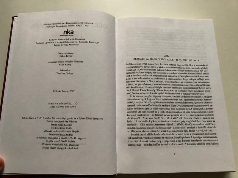 DÉRY ARCHIVE: Correspondence of Tibor Déry 1/B (1927-1935) (9789635066971) 