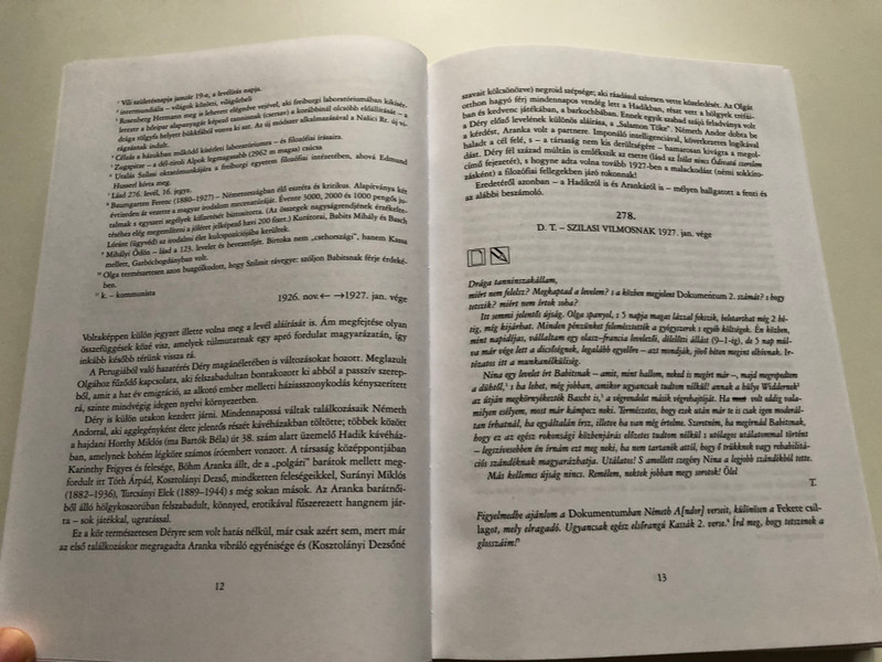 DÉRY ARCHIVE: Correspondence of Tibor Déry 1/B (1927-1935) (9789635066971) 