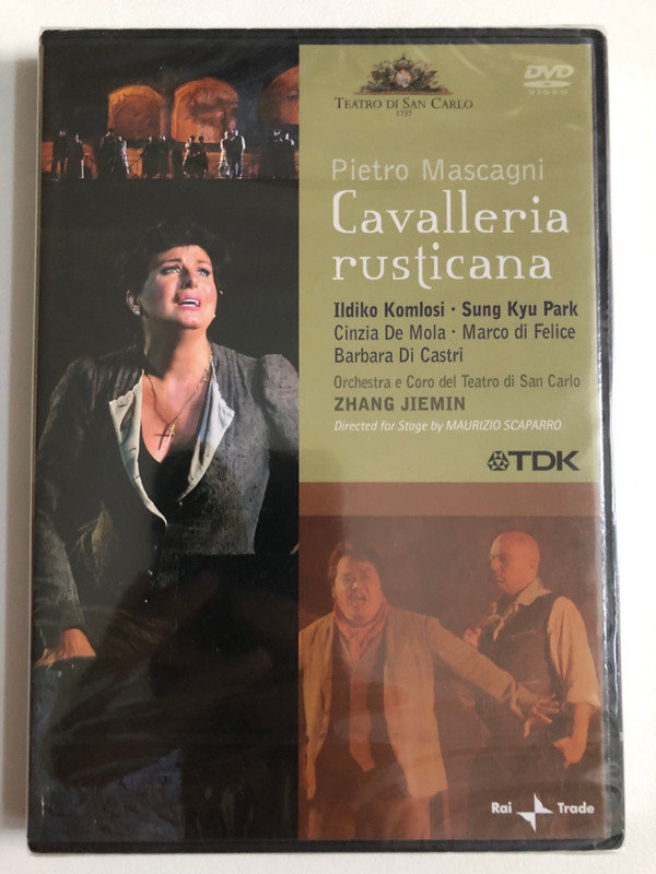 Teatro di San Carlo: Pietro Mascagni's Cavalleria Rusticana (DVD) (0824121002435)