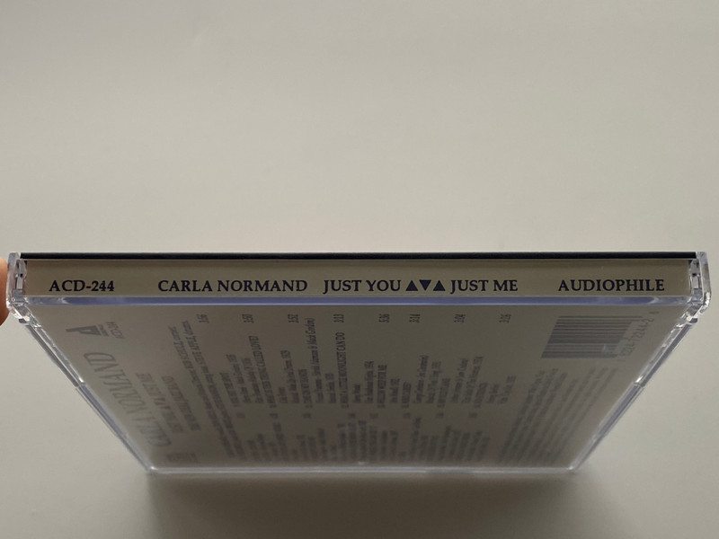 Carla Normand With The New Deal Jazz Band – Just You Just Me / Audiophile Audio CD 1992 / ACD-244