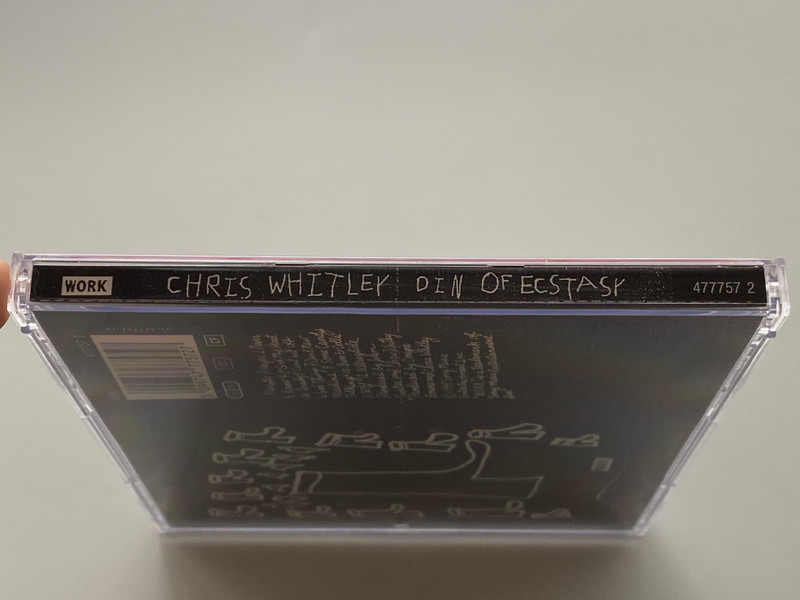 Chris Whitley – Din Of Ecstasy / Work Audio CD 1995 / 477757 2 