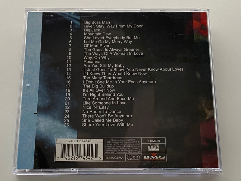 Charlie Rich – Groove Recordings / Camden Audio CD 1999 / 74321674542