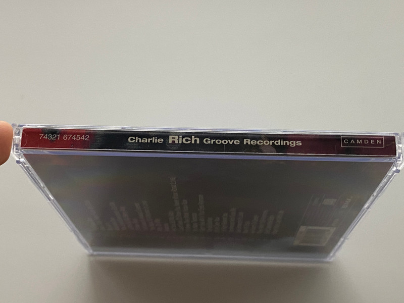 Charlie Rich – Groove Recordings / Camden Audio CD 1999 / 74321674542
