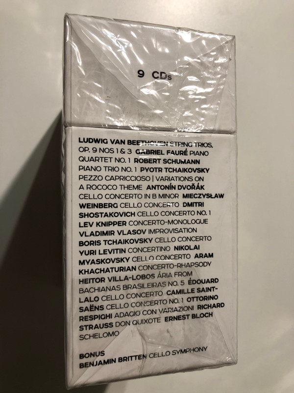 Rostropovich – Young Slava / Мелодия 9x Audio CD, Box Set 2017 / MEL CD 10 02505 (4600317025053)