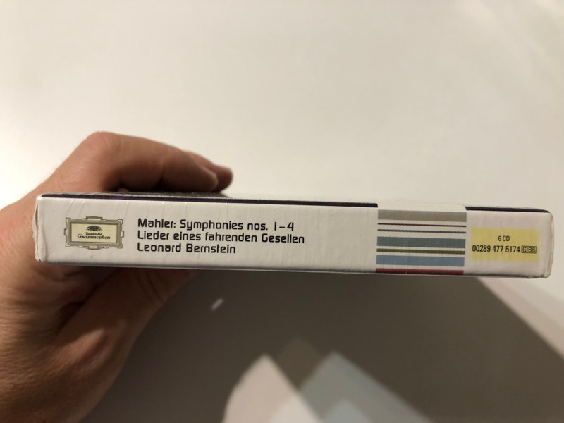 Leonard Bernstein, Mahler I - Complete Recordings On Deutsche Grammophon: Symphonies Nos. 1-4, Lieder Eines Fahrenden Gesellen / Collectors Edition / Deutsche Grammophon 6x Audio CD, Box Set 2005 / 00289 477 5174