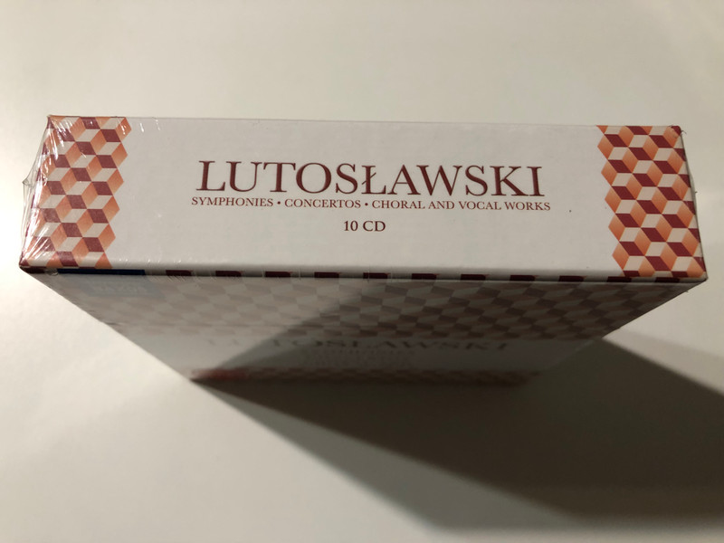 Lutosławski – Symphonies; Concertos; Choral and Vocal Works / Naxos 10x Audio CD, Box Set 2013 / 8.501066