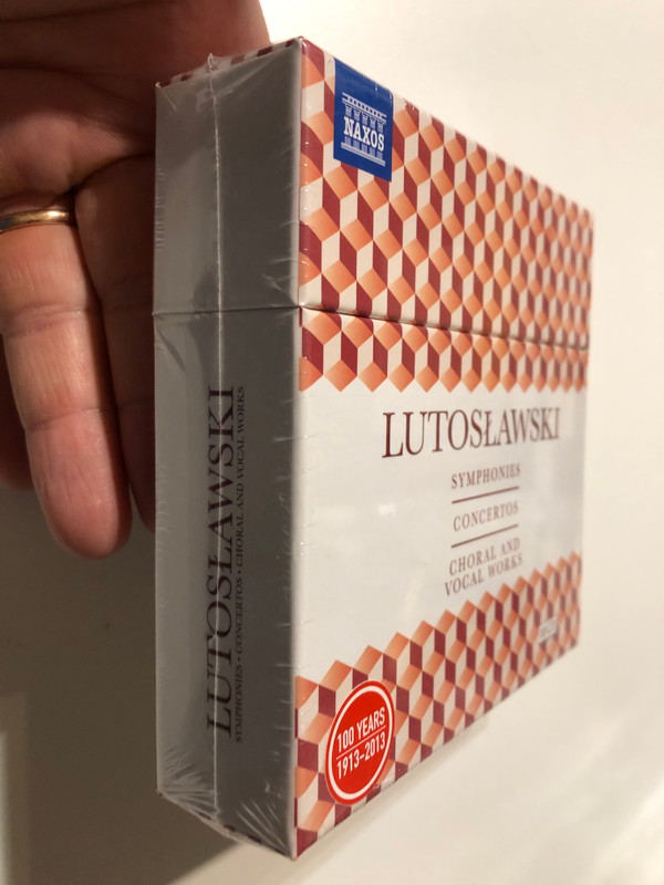 Lutosławski – Symphonies; Concertos; Choral and Vocal Works / Naxos 10x Audio CD, Box Set 2013 / 8.501066
