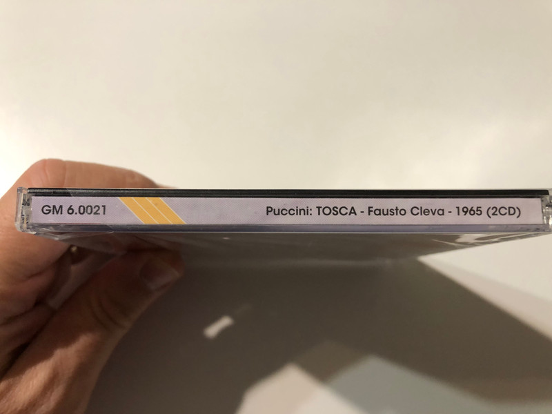 Giaccomo Puccini: Tosca - Regine Crespin, Franco Corelli, George London - Fausto Cleva, New York, April 3, 1965 / D. C. d. o. o. Slovenia 2x Audio CD 2007 Mono / GM 6.0021