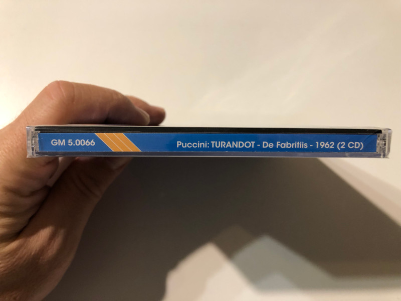 Giacomo Puccini: Turandot - L. Udovic, L. Gencer, F. Corelli, J. Hecht, R. Cesari, M. Carlin, P. de Palma, Oliviero De Gabritiis / Naples 1962 / Opera Live / Golden Melodram 2x Audio CD 2007 Mono / GM 5.0066