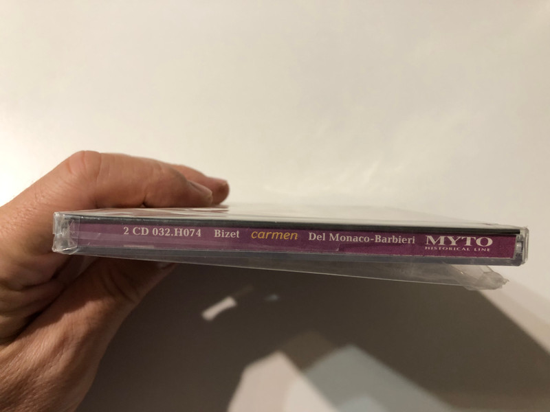 Georges Bizet: Carmen - Mario Del Monaco, Fedora Barbieri, Hilde Guden, Frank Guarrera, Fritz Reiner / New York 1953 / MYTO Historical Line 2x Audio CD 2003 / 032.H074