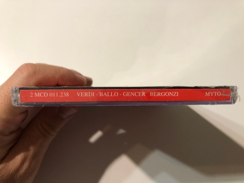 Giuseppe Verdi: Un Ballo In Maschera - Gencer, Bergonzi, Zanasi, Lazzarni, O. De Fabritiis / Bologna 1961 / MYTO Records 2x Audio CD 2004 / 011.238