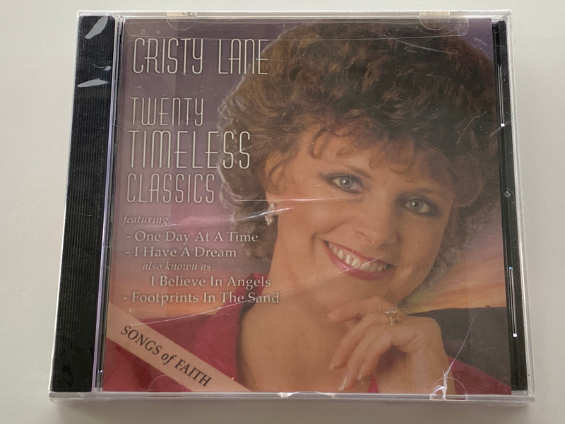 Cristy Lane – Twenty Timeless Classics: Songs Of Faith - featuring: One Day At A Time, I Have A Dream, also known as I Believe In Angels, Footprints In The Sand / LS Records Audio CD 2009 / LS2114