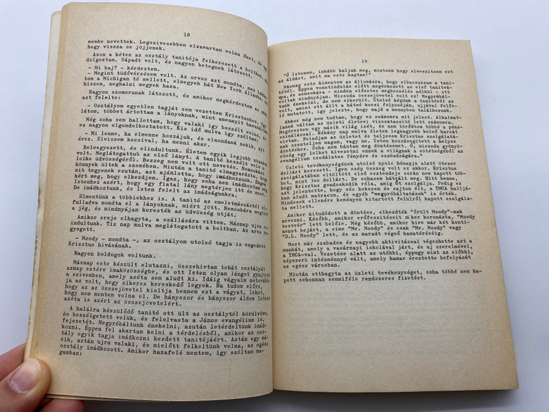 VANGÉLIUMI TANULMÁNTI Jegyzetek - 5. Füzet | GOSPEL STUDY Notes - Booklet 5 (FüzetDwightMoody)