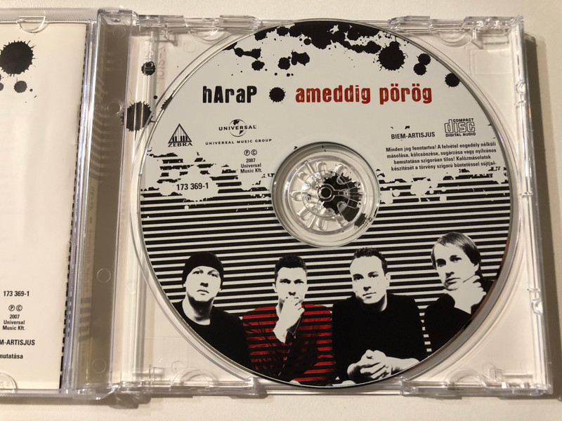 Harap – Ameddig Pörög / Zebra Audio CD 2007 / 173 369-1