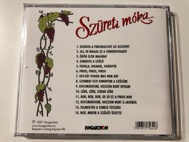 Lagzi Lacsi - Szureti moka... / Hungaroton Audio CD 2001 / HCD 37564