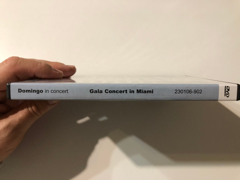 Plácido Domingo – Gala Concert in Miami DVD (401222301062)