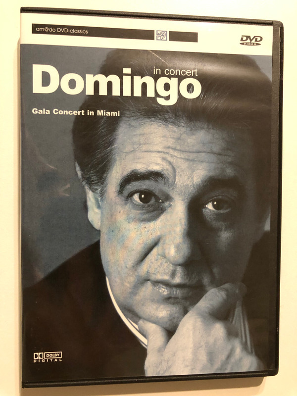 Plácido Domingo – Gala Concert in Miami DVD (401222301062)