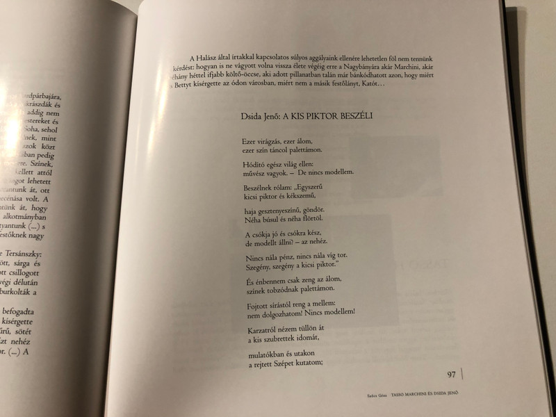 Szőcs Géza: Tasso Marchini és Dsida Jenő – Avagy sorsvonalak játéka Kolozsvártól Arco di Trentóig (9789632770895)