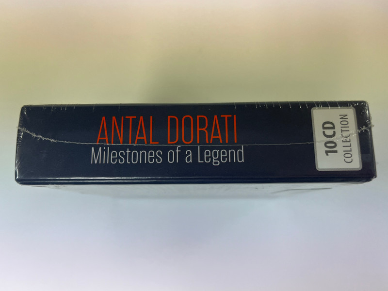 Antal Dorati: Milestones of a Legend - Orchestral Works by Tchaikovsky, Mussorgsky, Rimsky-Korsakov, Rachmaninov, Stravinsky, Prokofiev, Liszt, Bartok, Dvorak, Smetana, Strauss, Wagner, Verdi, Albeniz, de Falla, Rossini / Documents 10x Audio CD, Box Set / 600513