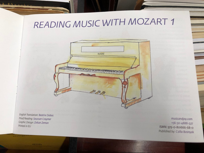 Reading Music with Mozart 1 (9790801666680)