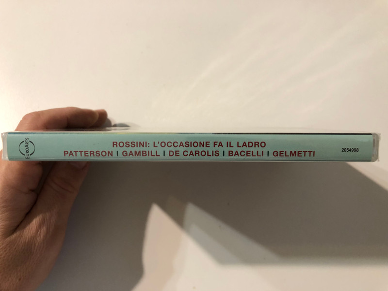 L'occasione fa il ladro - Rossini’s Comedic Masterpiece from Schwetzinger Festspiele DVD (880242549983)
