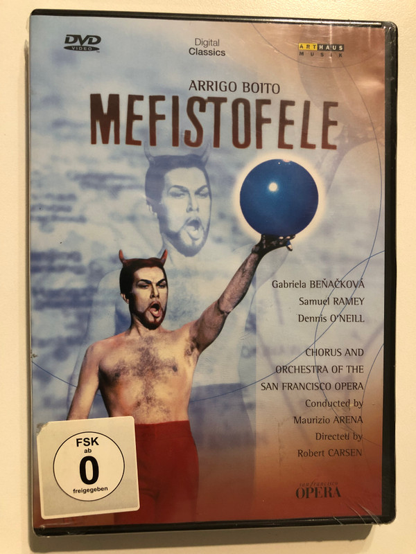 Arrigo Boito's Mefistofele - San Francisco Opera DVD (0807280041590)