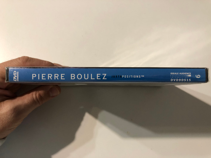 Juxtapositions: Pierre Boulez - Éclat & Sur Incises - Documentary and Performances DVD (899132000152)