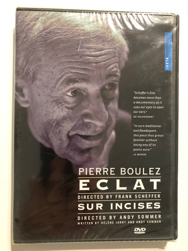 Juxtapositions: Pierre Boulez - Éclat & Sur Incises - Documentary and Performances DVD (899132000152)
