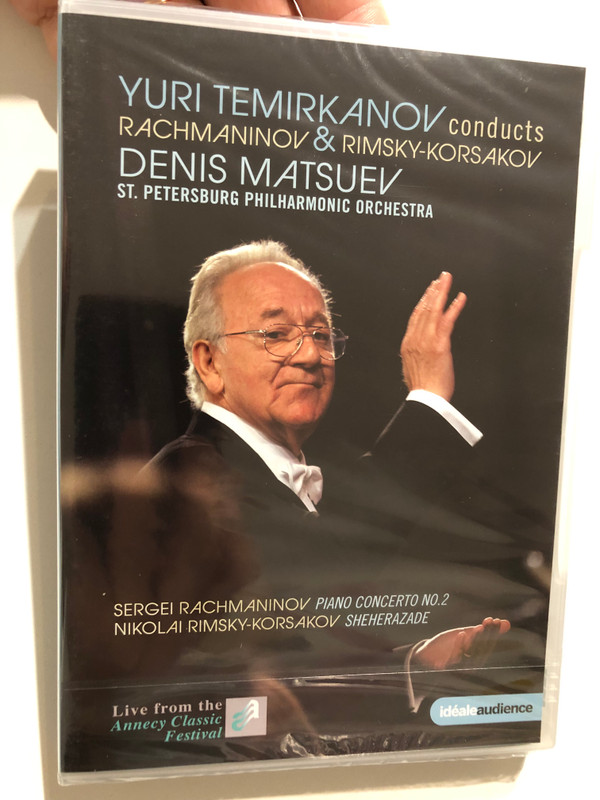 Yuri Temirkanov Conducts Rachmaninov & Rimsky-Korsakov - Annecy Classic Festival DVD (880242750686)