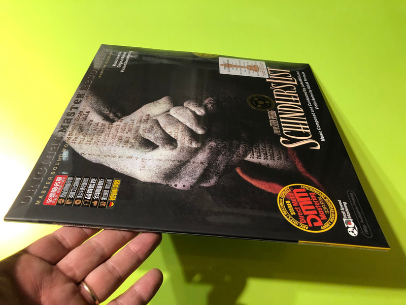 SCHINDLER'S LIST / Music from the Original Motion Picture Soundtrack / Analog Mastering Studio LP (4088005690201)