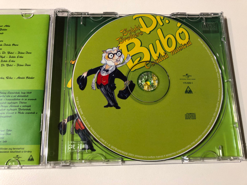 Bolyki Brothers - Dr. Bubó / Családi musical / Audio CD (602517563919)
